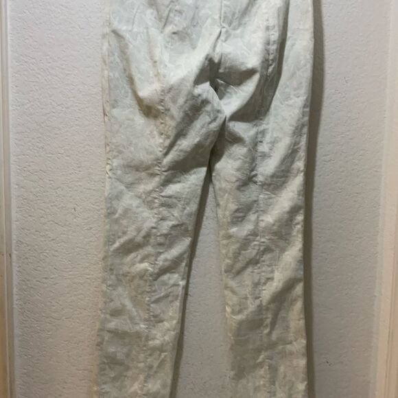 New HILTON HOLLIS 2 pcs suit light gray floral top pants size 6 - Picture 10 of 16